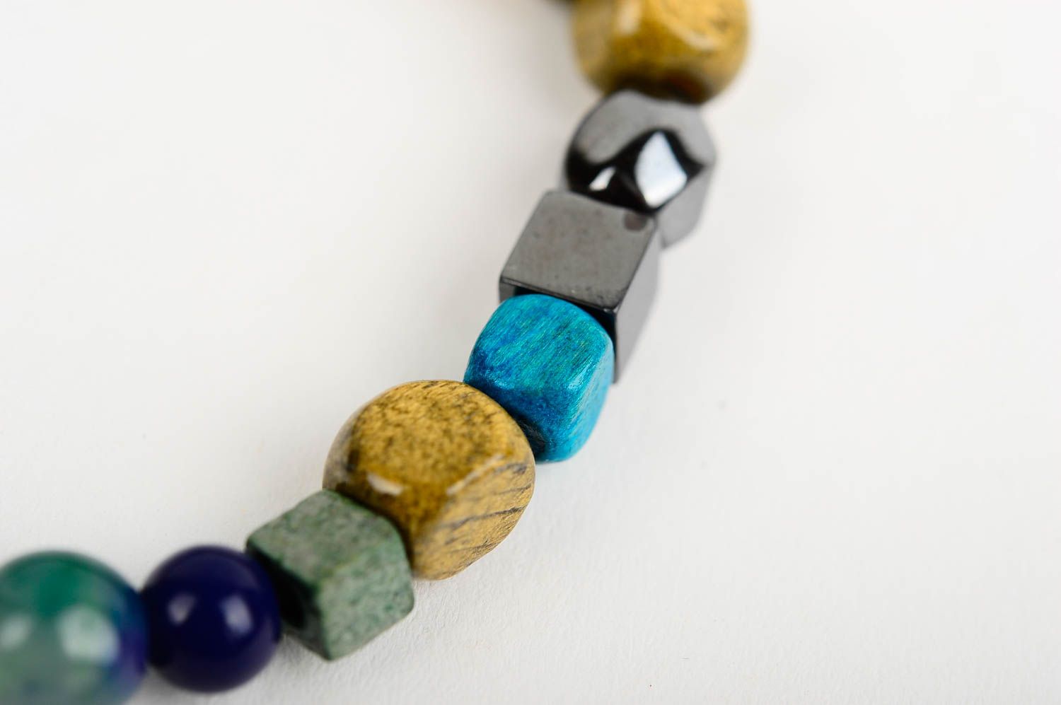 Bracelet perles fantaisie Accessoire fait main Bijou design Cadeau pour femme photo 4