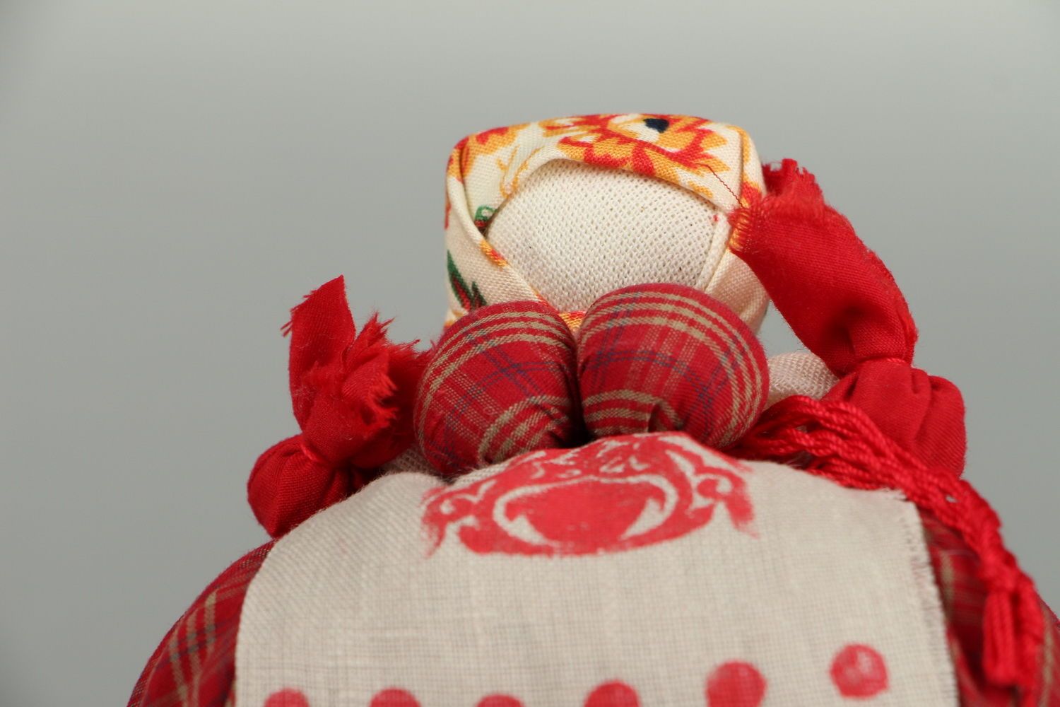 Традиционная народная кукла Кубышка-травница фото 3