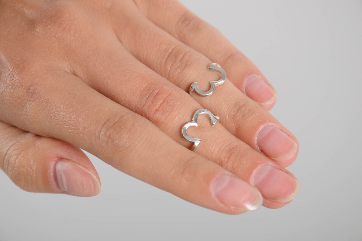 Handmade rings designer pendant unusual accessories gift ideas jewelry set  photo 3