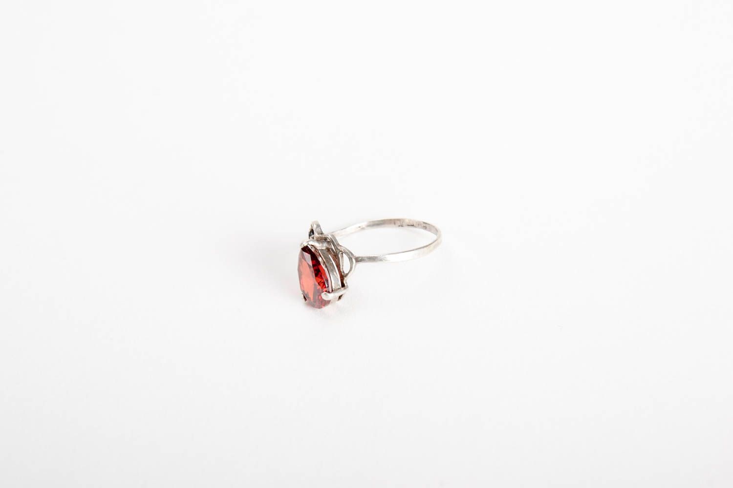 Кольцо из серебра украшение ручной работы женское кольцо элитная бижутерия фото 3