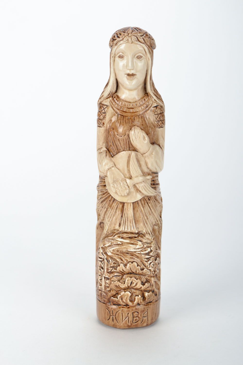 Plaster figurine of Slavic goddess Zhiva photo 2