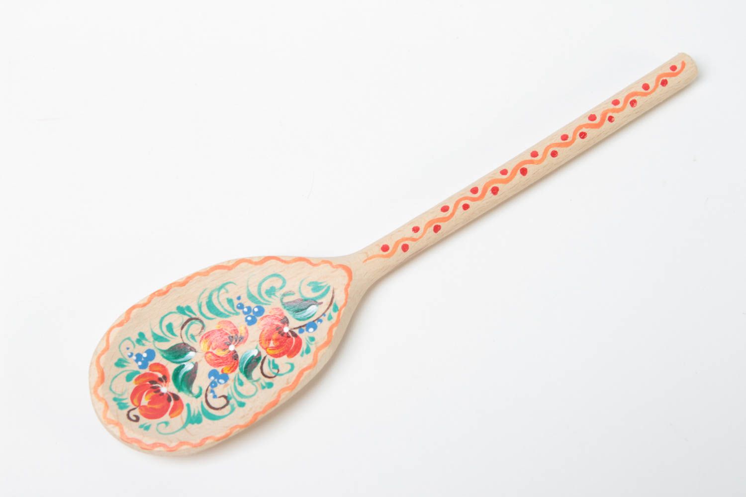 Handmade spoon wooden cutlery unusual gift decor ideas kitchen accessories photo 2