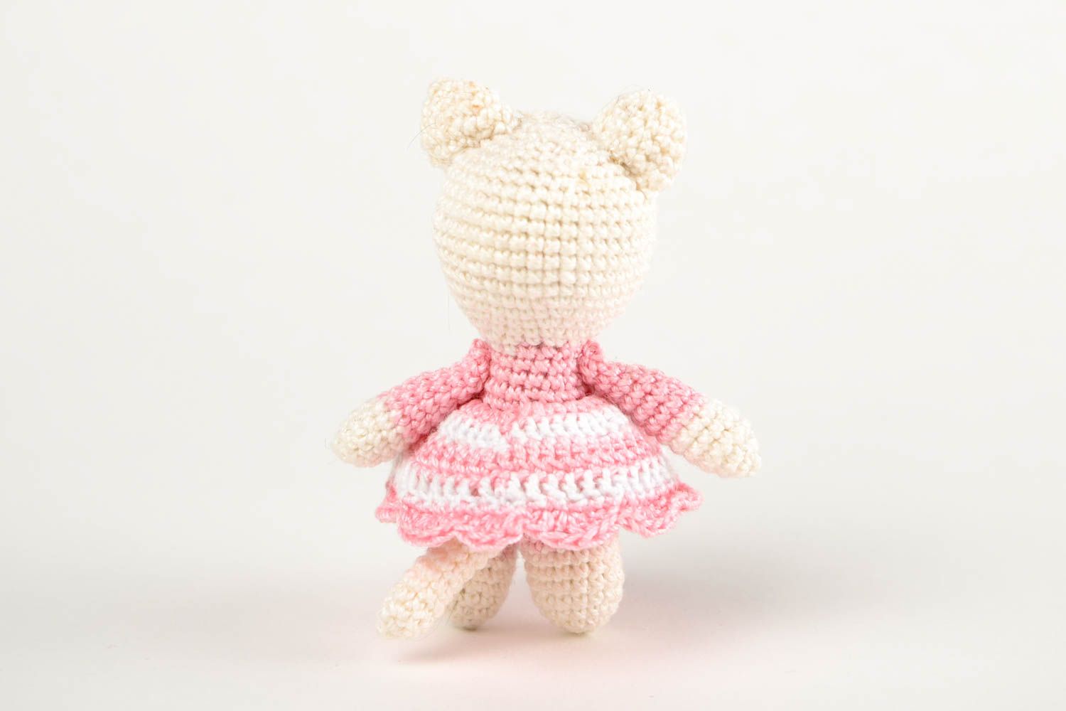 Juguete de peluche artesanal animalito tejido a crochet regalo para niños foto 5