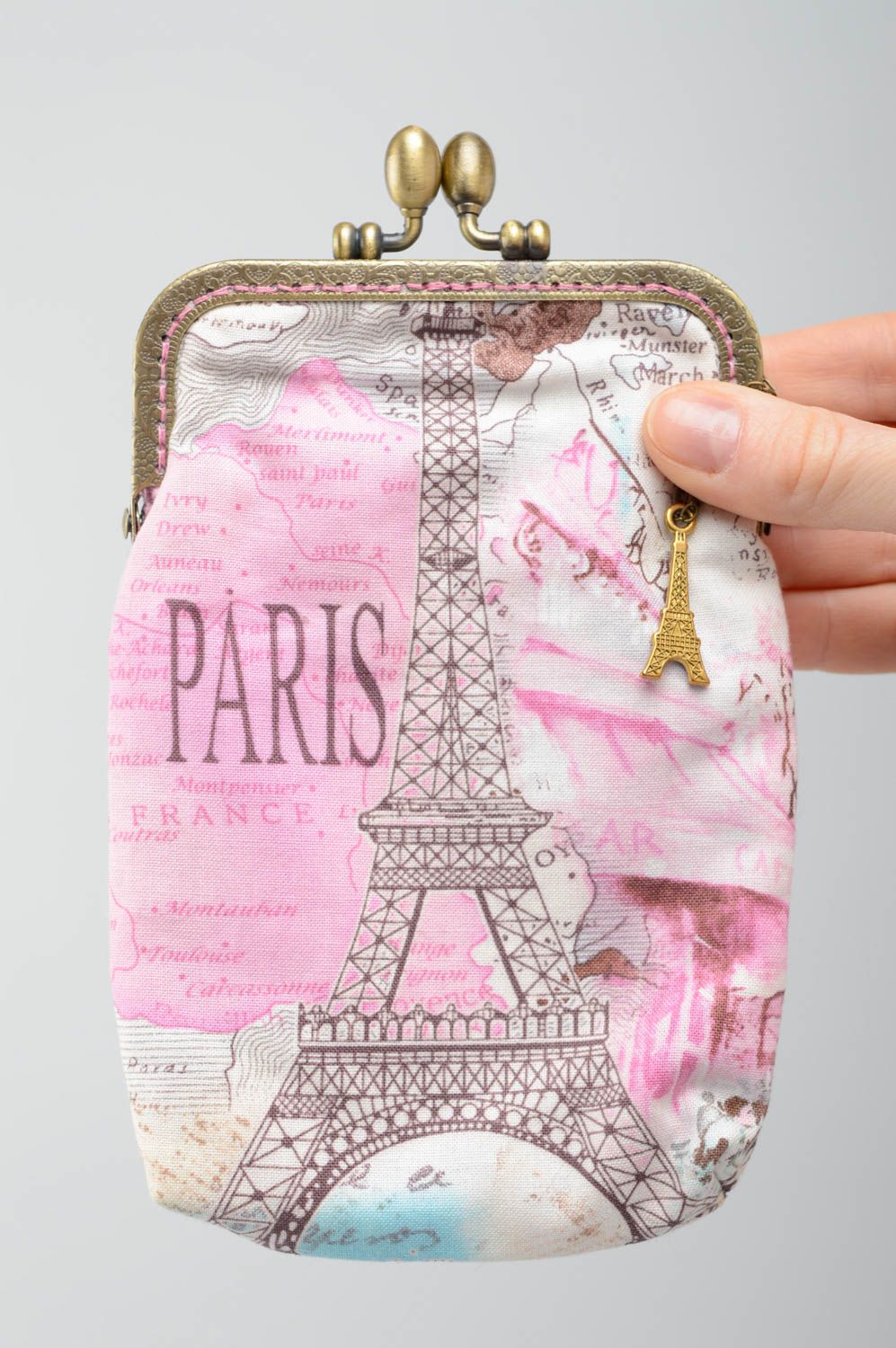 Fabric women's wallet Paris photo 4
