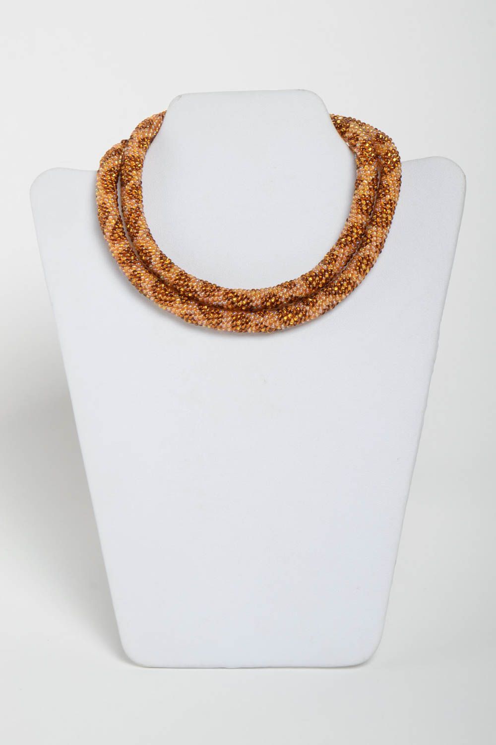 Collar artesanal de abalorios checos accesorio para mujeres regalo original foto 2