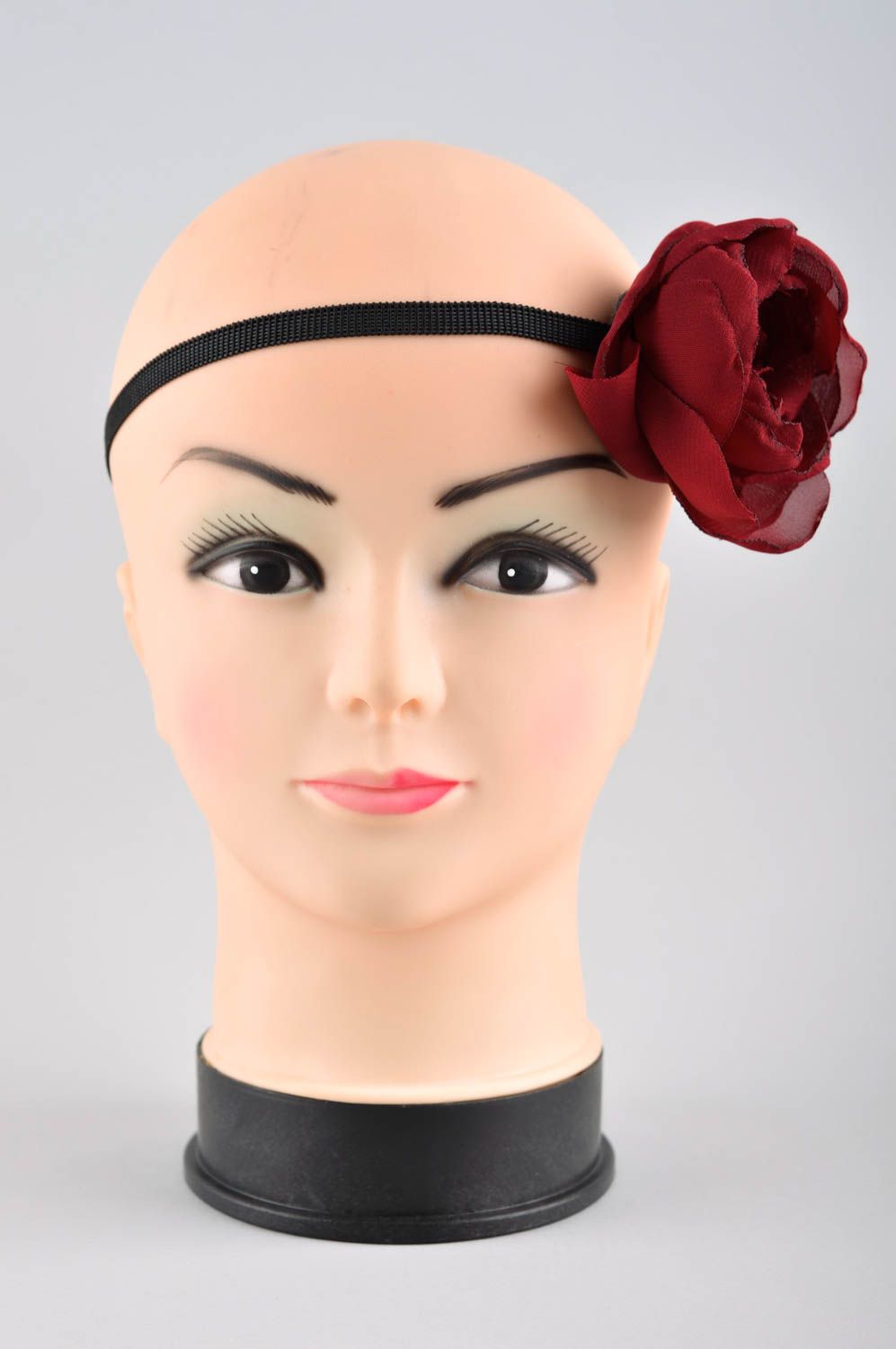 Handmade headband unusual accessory for girls designer headband gift ideas photo 2