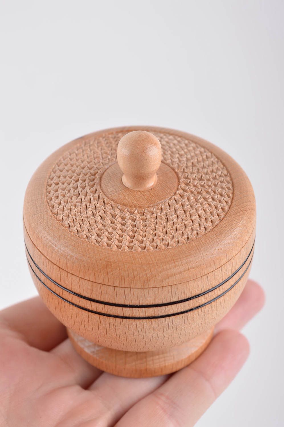 Шкатулка ручной работы шкатулка для бижутерии круглая резная шкатулка деревянная фото 5