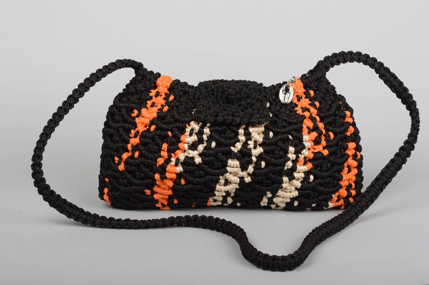 Bolso artesanal de cuerdas con forro regalo para mujeres accesorio de moda foto 1