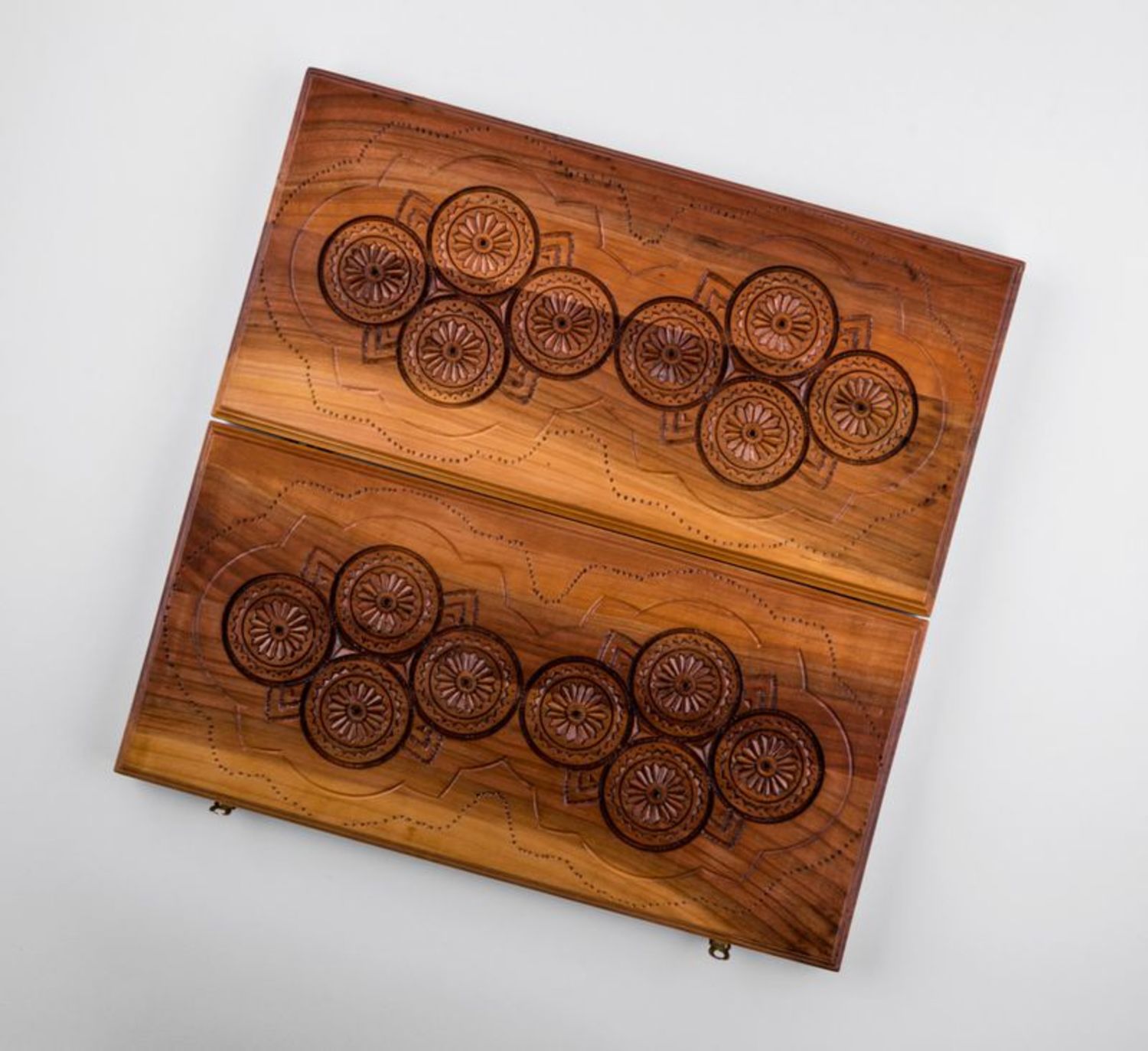 Backgammon de madera foto 3