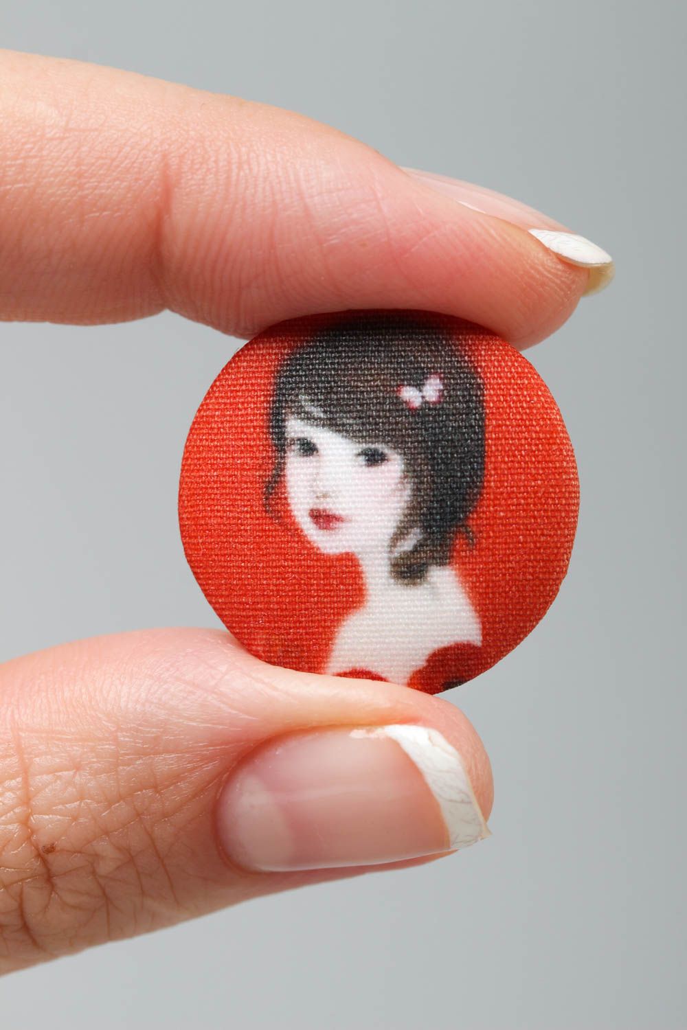 Handmade stylish vintage button unusual fittings for clothes cute accessories photo 5