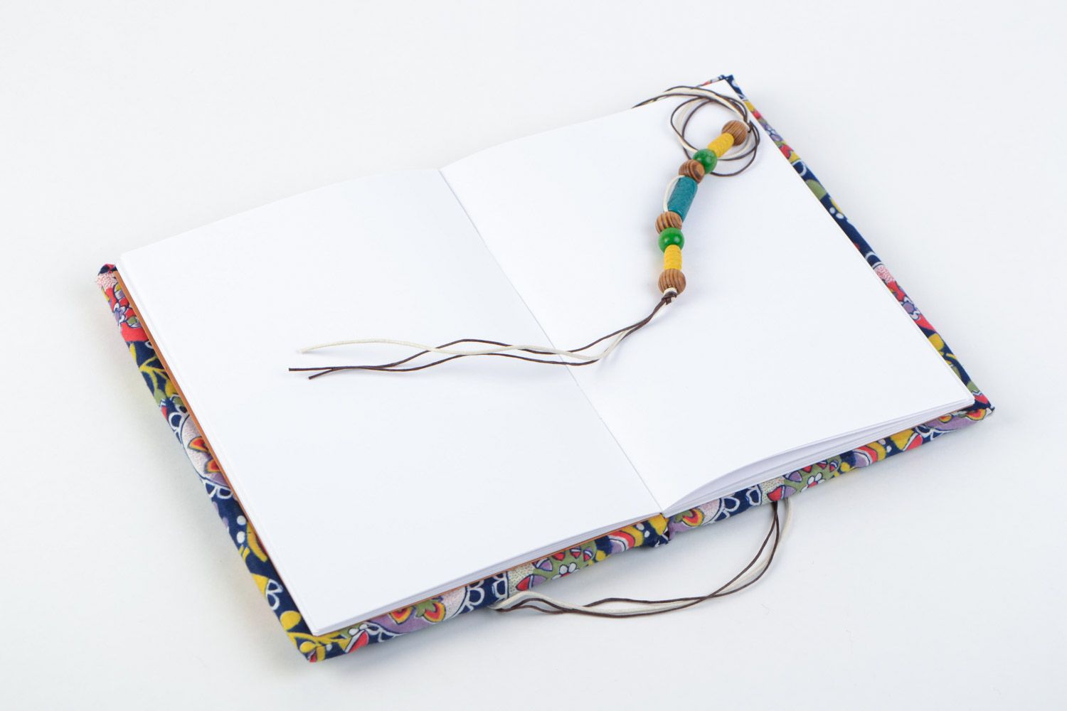 Bloc-notes fait main avec couverture multicolore original et pratique pour femme photo 5