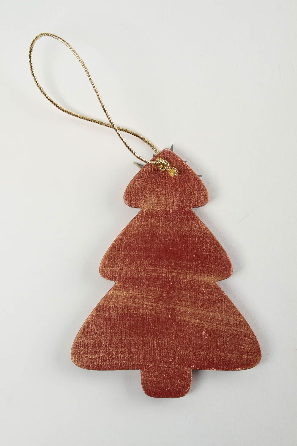 Decoración navideña hecha a mano elemento decorativo regalo original Abeto foto 5