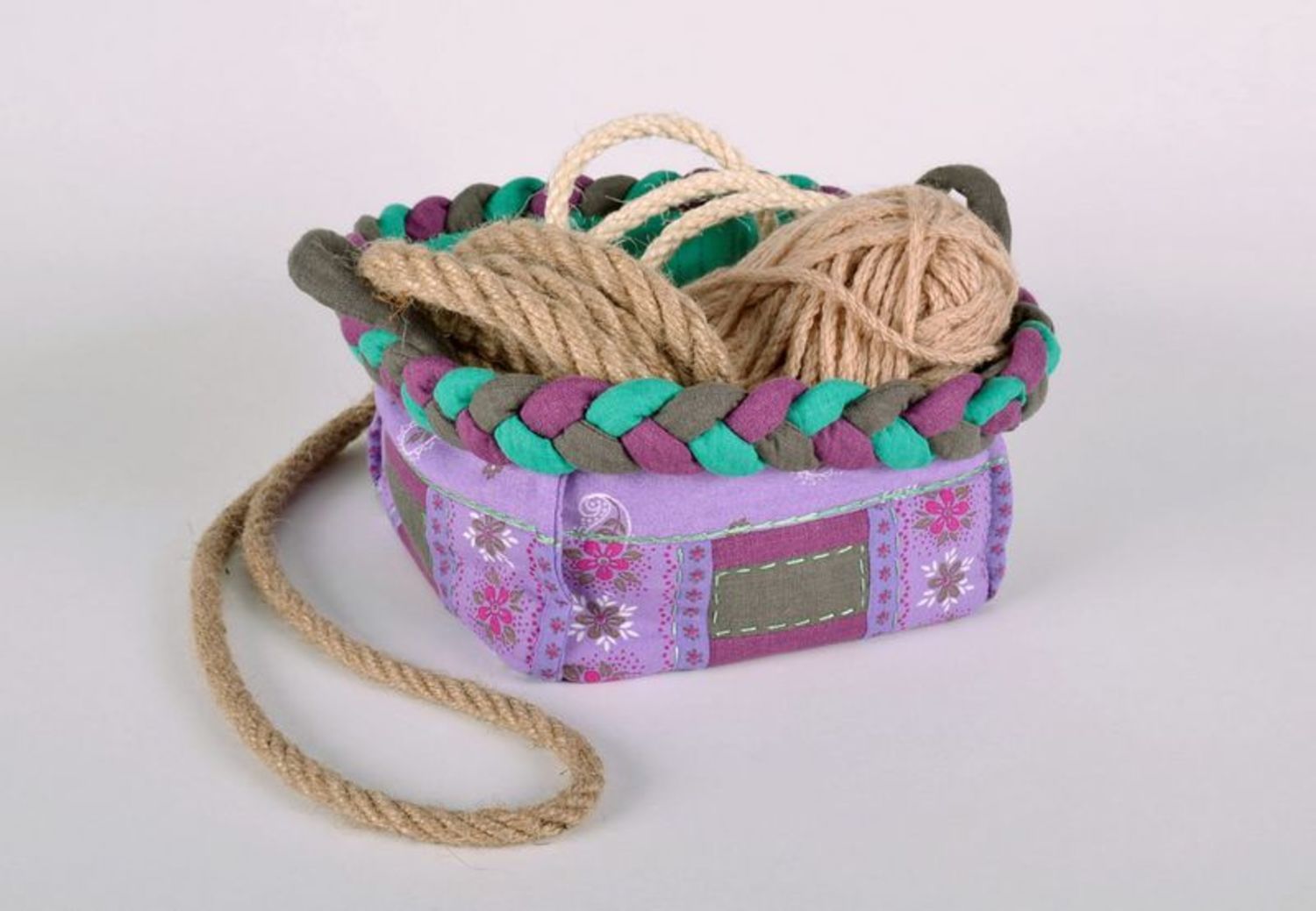 Soft container, box for needlework photo 1