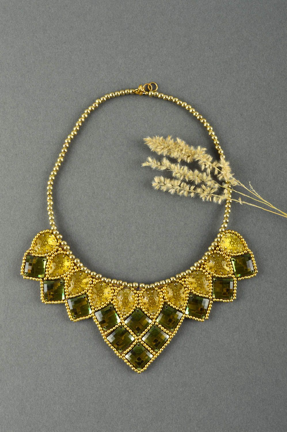 Handmade necklace designer accessory gift ideas elite jewelry bead necklace photo 1