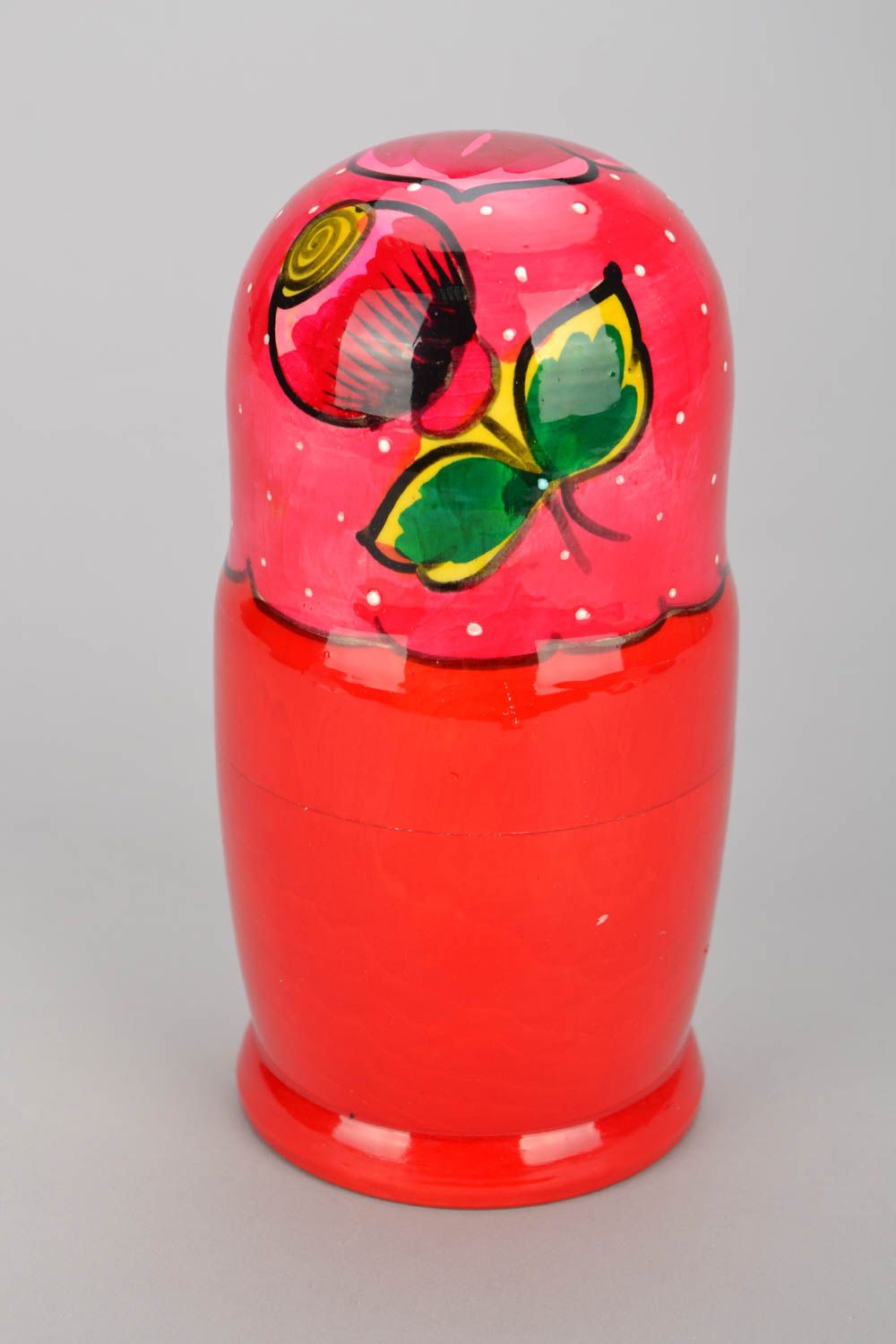 Nesting doll painted with oils photo 4