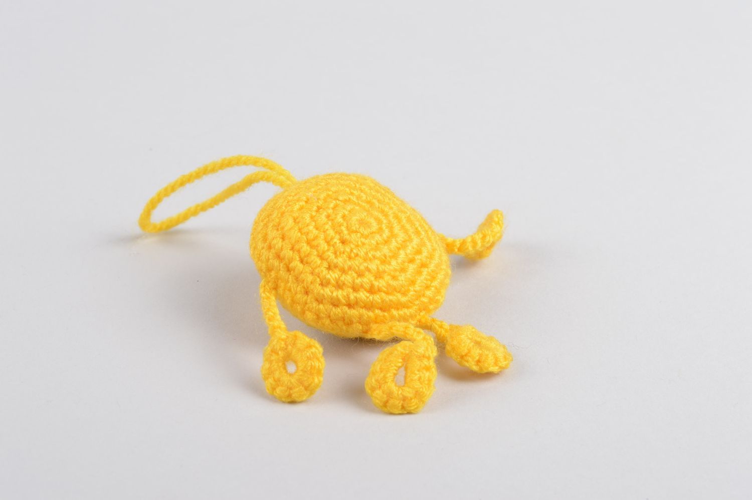 Childrens handmade crochet keychain soft toy phone charm fashion accessories photo 3