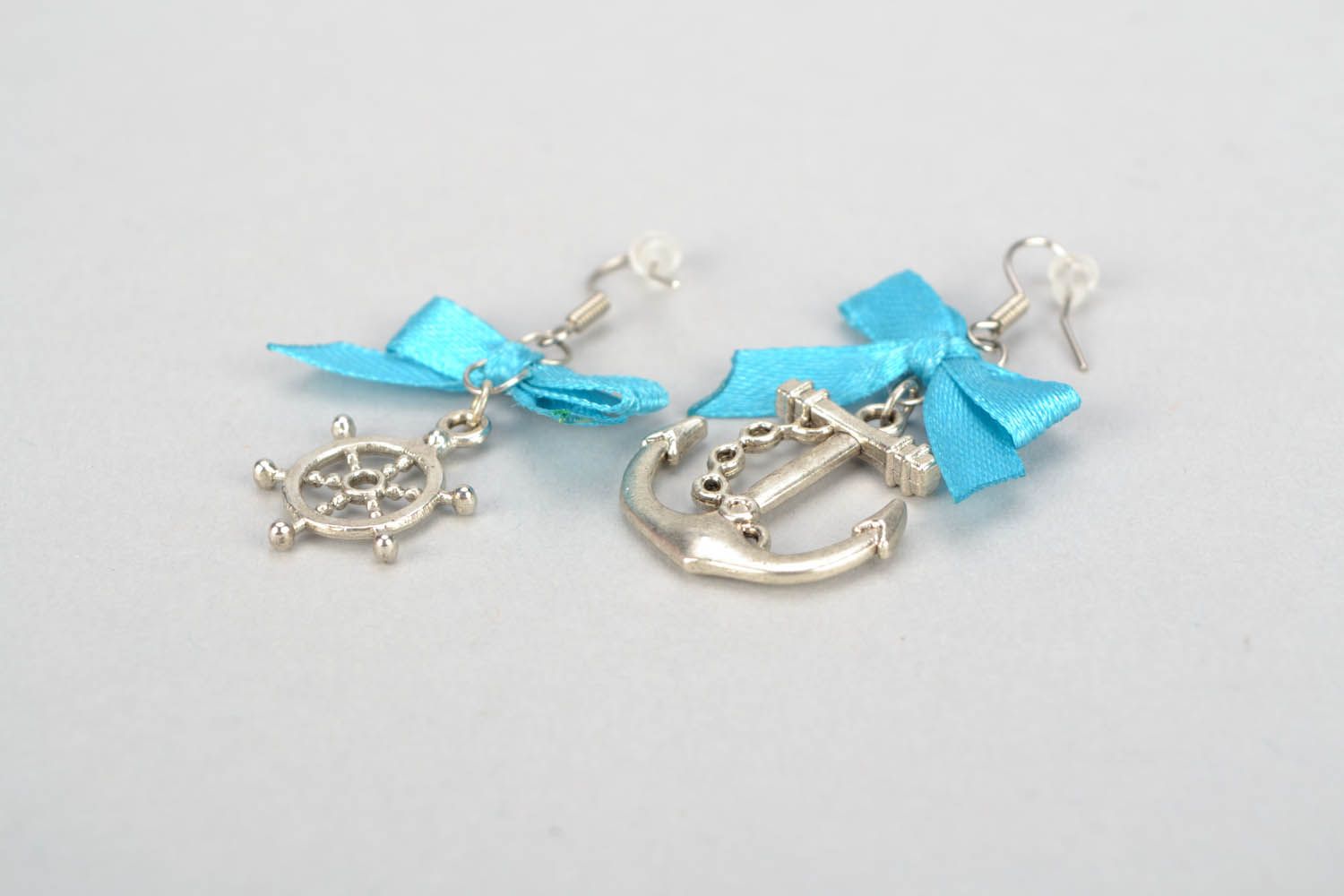 Earrings with pendants Marine photo 4