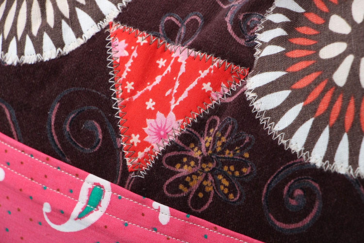 Диванная подушка Розовая сова фото 3