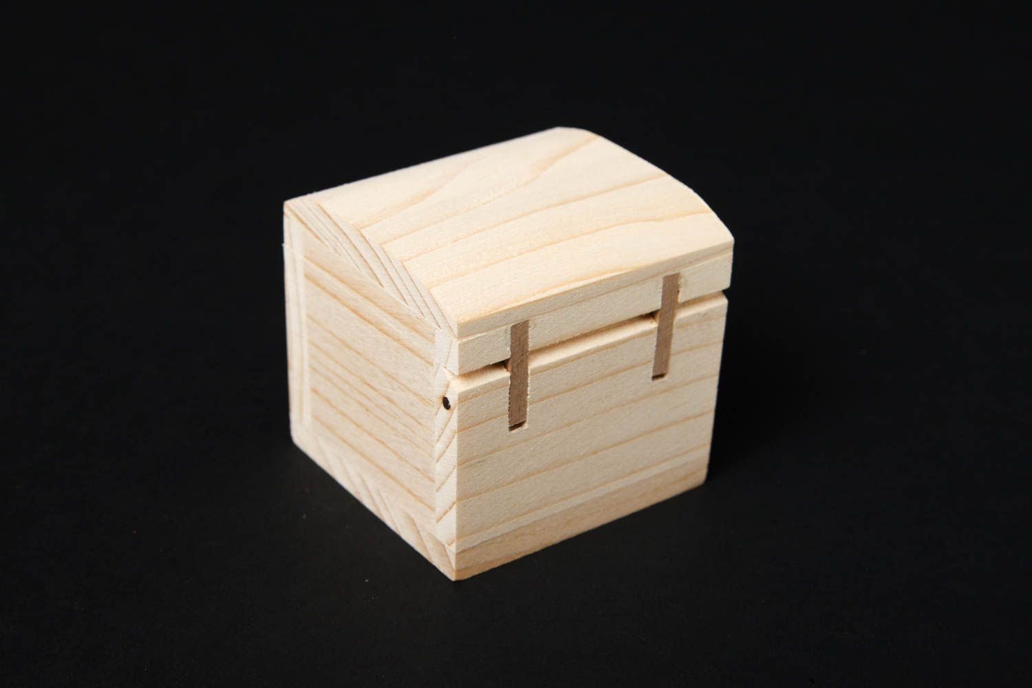 Boîte à décorer faite main Coffret en bois d'épicéa naturel Loisirs créatifs photo 4