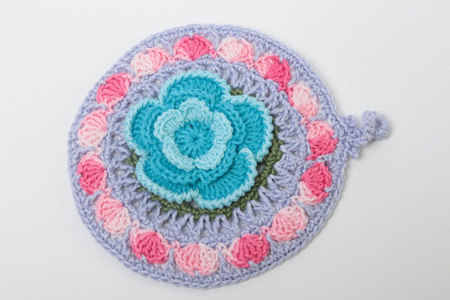 Stylish handmade pot holder crochet potholder home decor ideas kitchen design photo 2