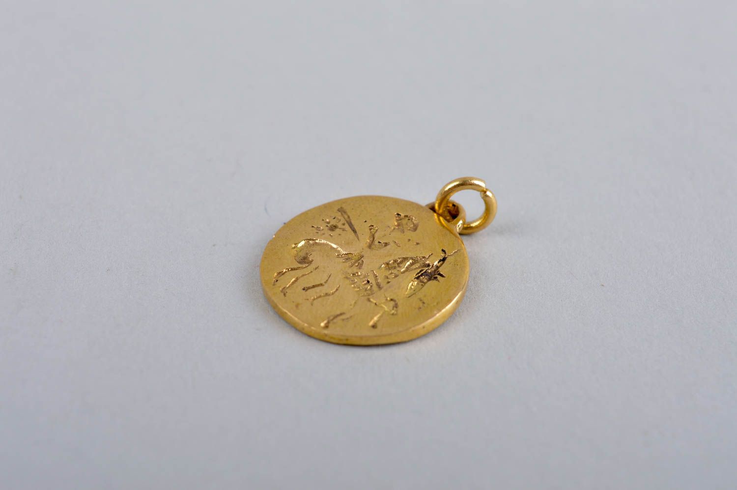Handmade designer jewelry stylish cute pendant metal brass pendant cute gift photo 4