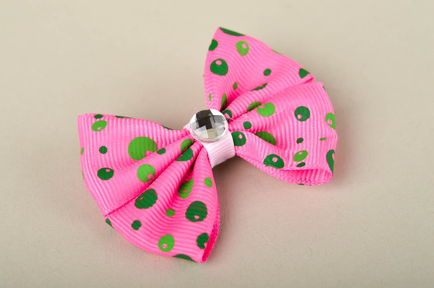 Hair accessory handmade girls hair clip butterfly ribbon hair bow nice gift photo 2