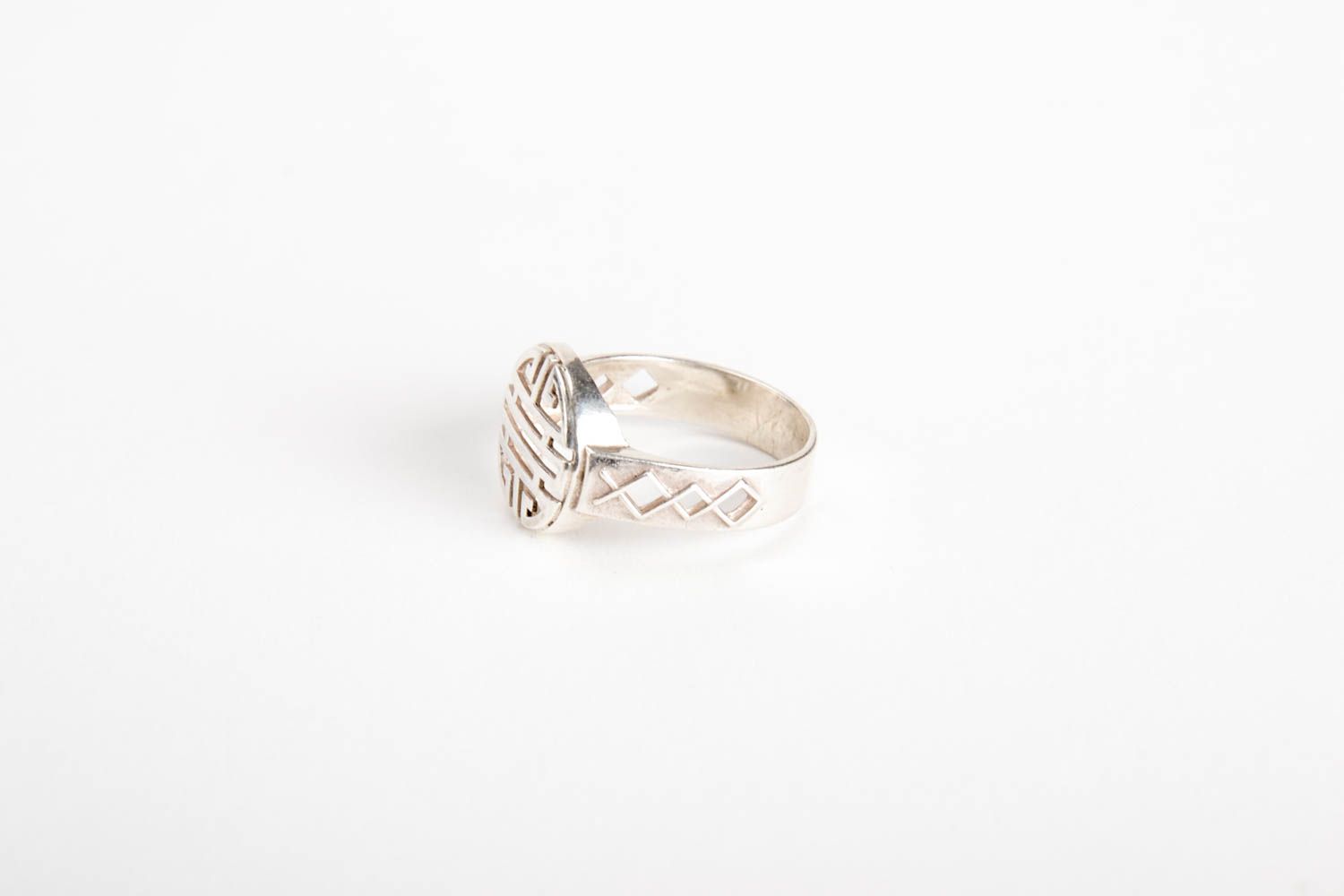 Herrenring Silber Handmade Ring Modeschmuck Designer Accessoires Geschenk Ideen foto 2