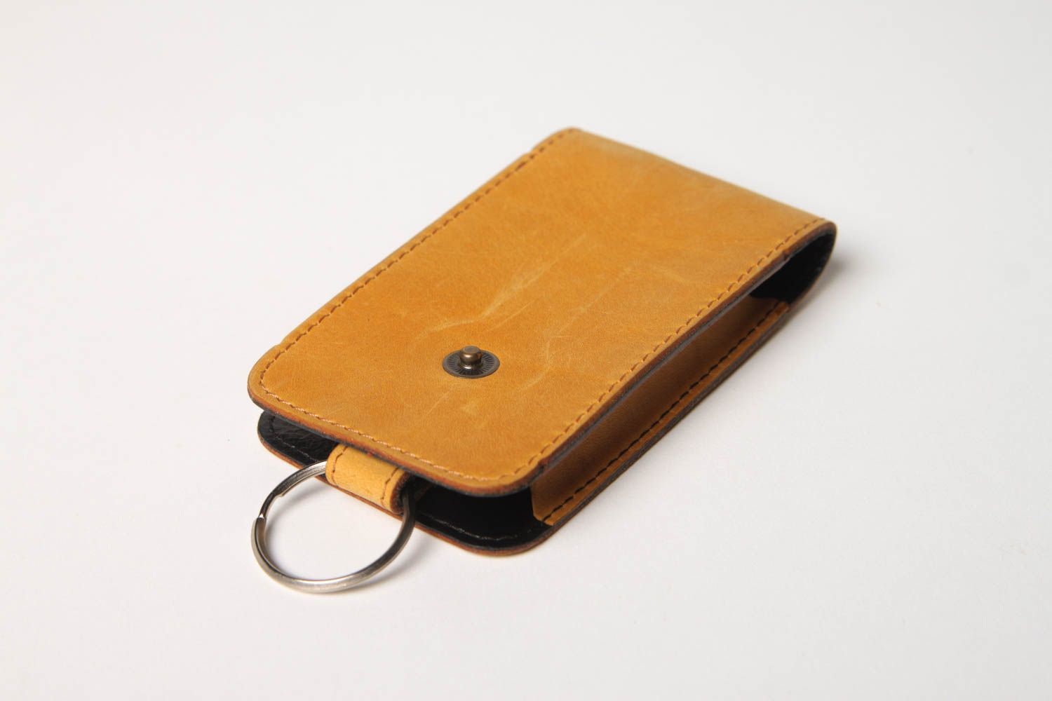 Unusual handmade key case leather key purse fashion accessories gift ideas photo 3