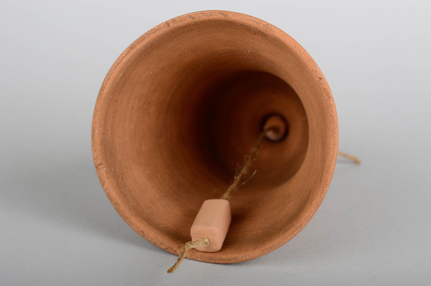 Handmade bell designer bell clay bell unusual souvenir ceramic bell gift ideas photo 4