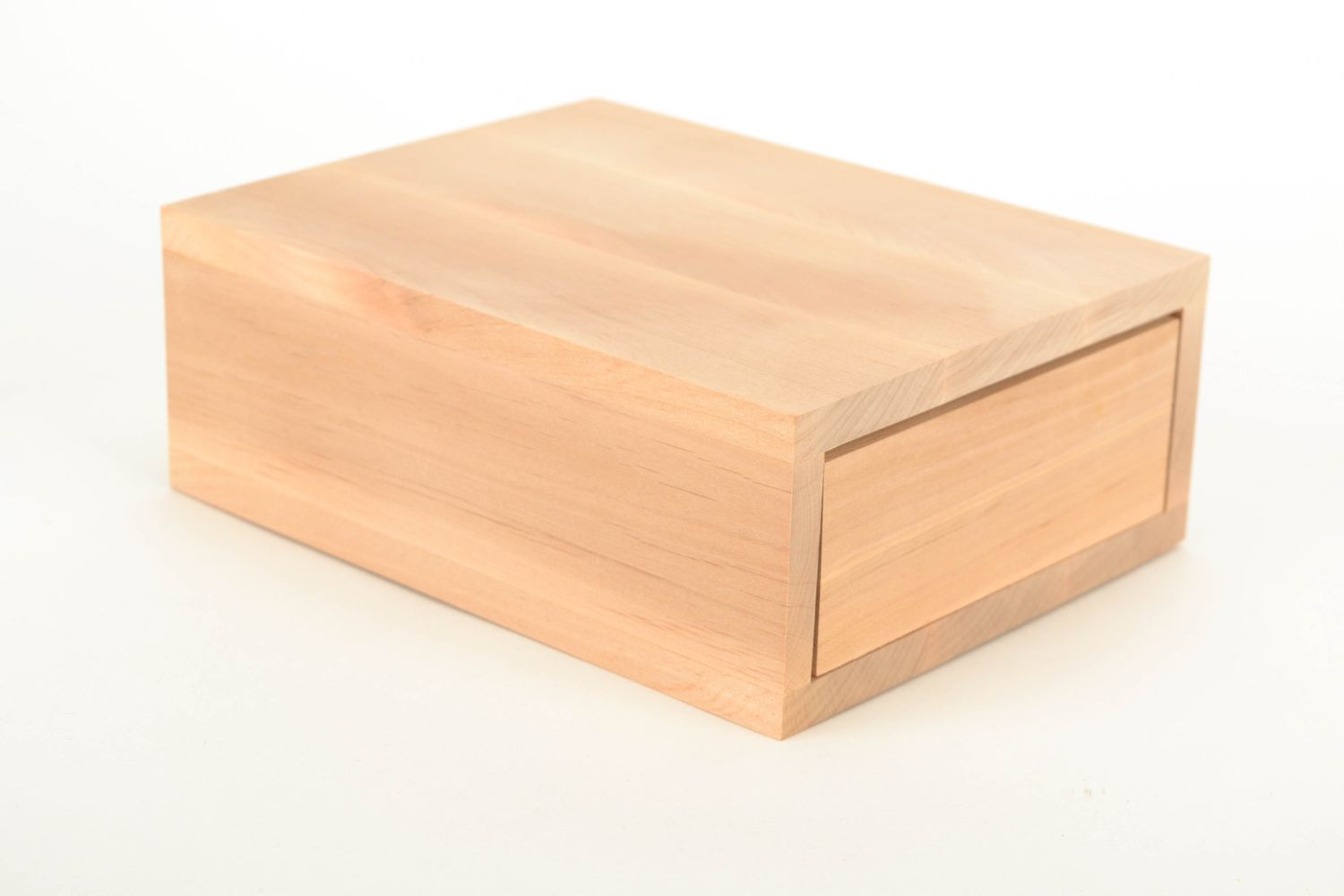 Handmade wooden craft blank for pen case photo 1