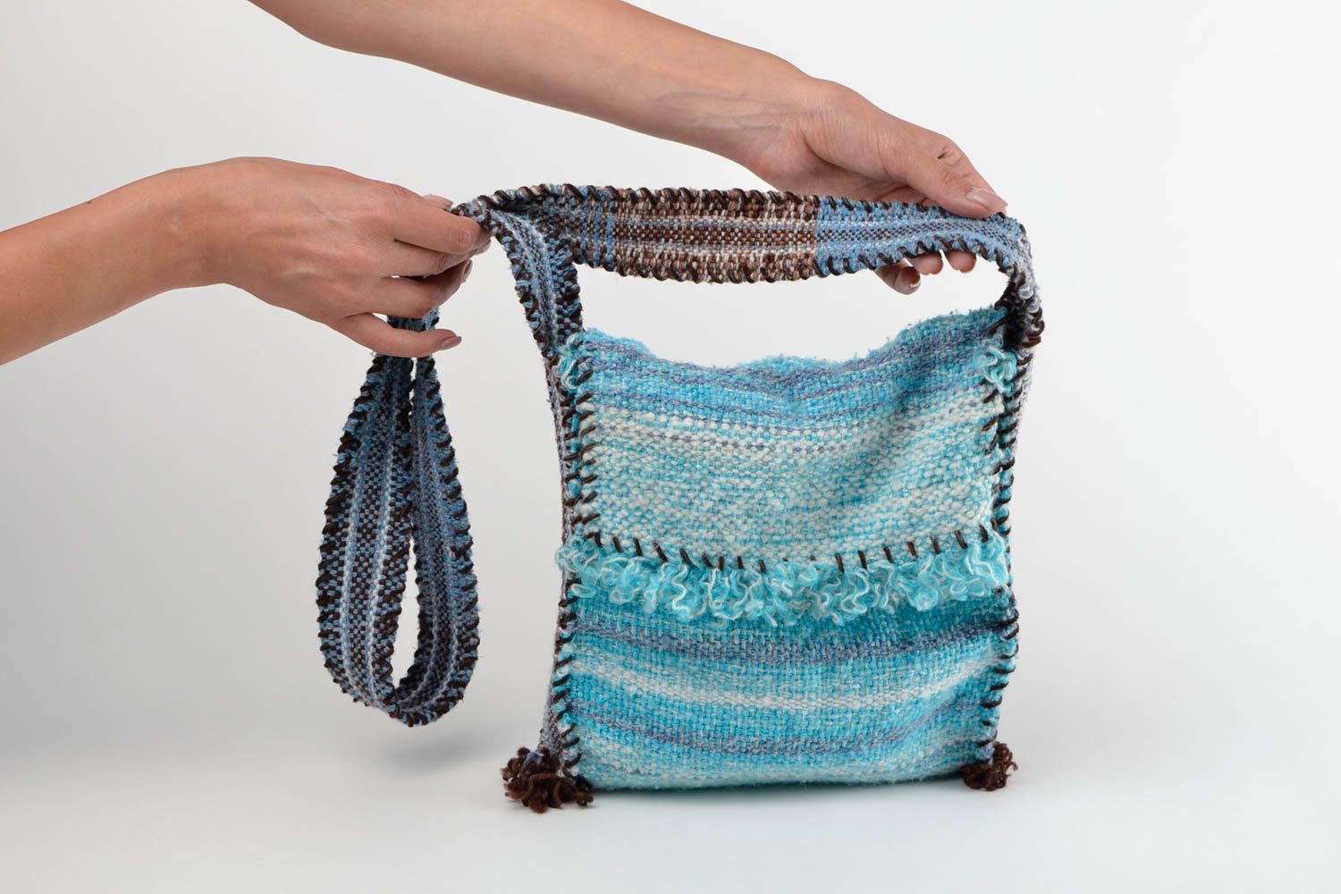 Женская сумка ручной работы сумка через плечо модная сумка в этническом стиле фото 2