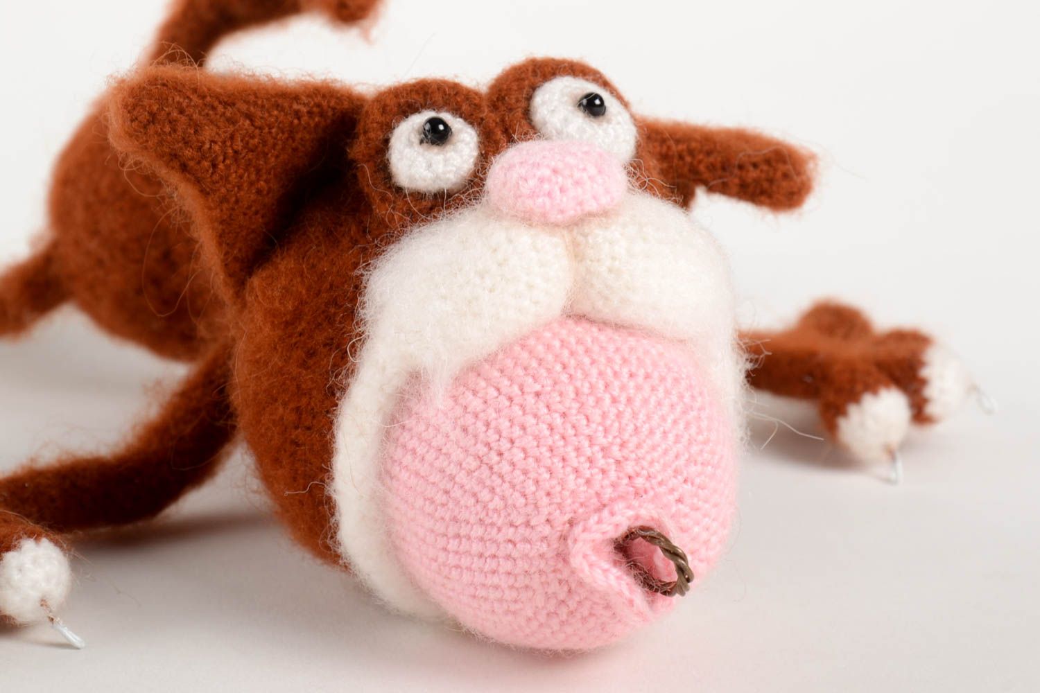 Handmade soft toy animal toy cat toy childrens toys nursery decor gifts for kids photo 5