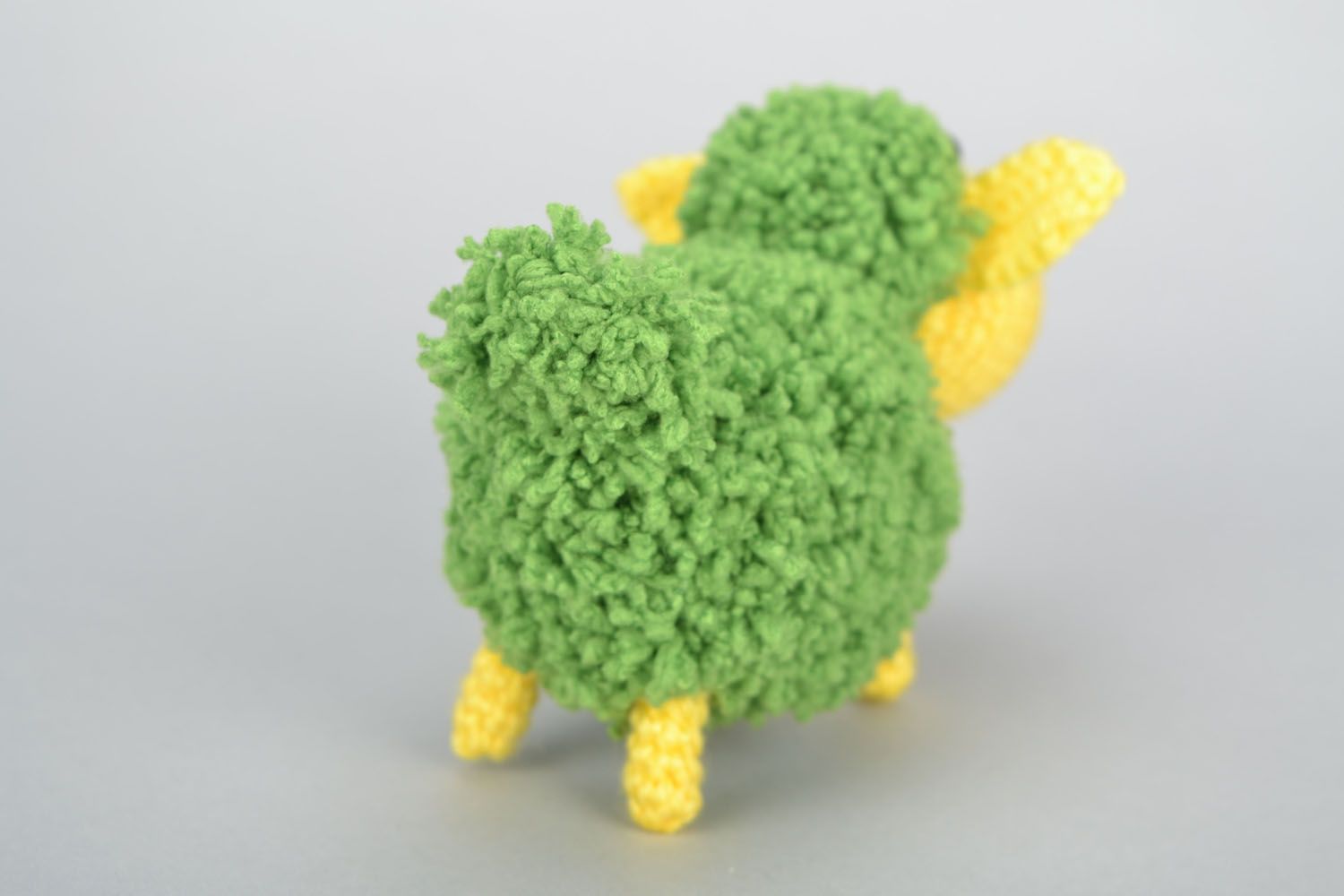 Jouet décoratif tricoté artisanal Mouton photo 5