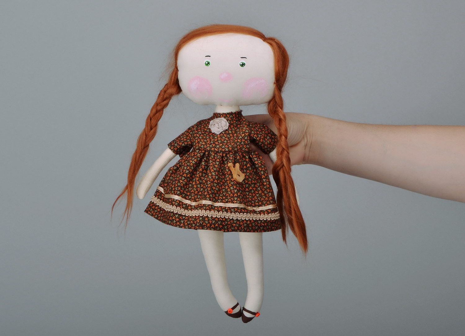 Fabric doll The favourite of the sun photo 4