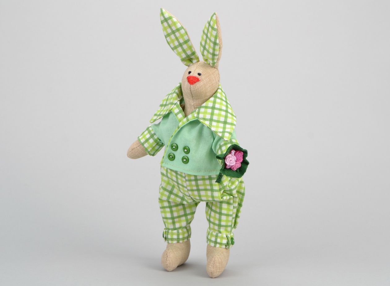 Textile toy Rabbit photo 3