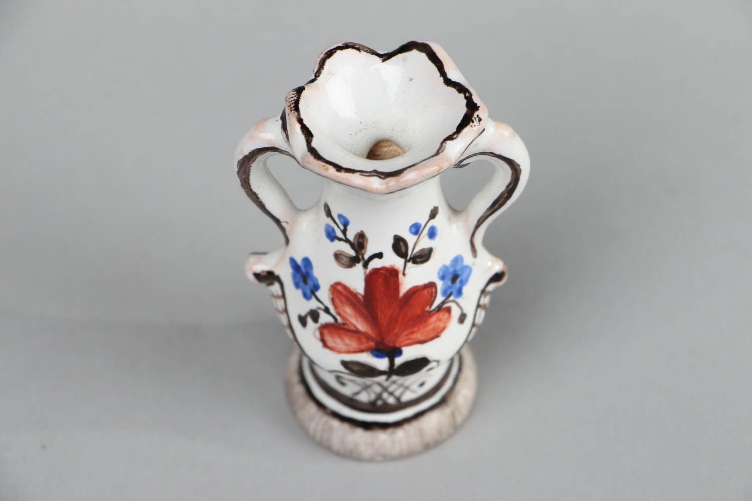 Декоративная керамическая ваза фото 2