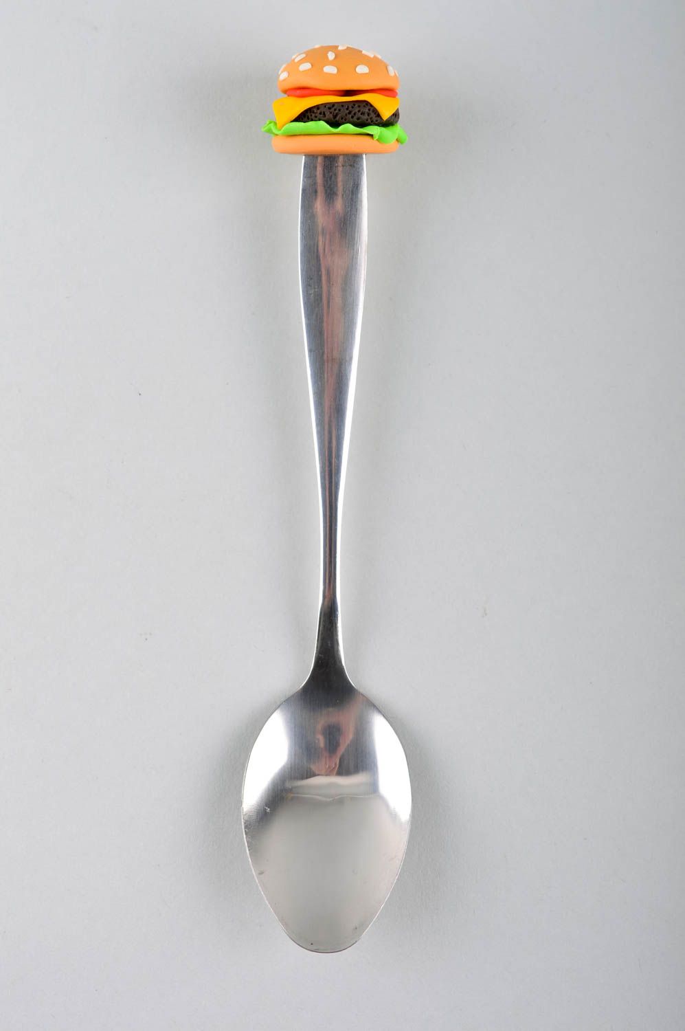 Handmade designer teaspoon unusual metal kitchenware beautiful teaspoon photo 1