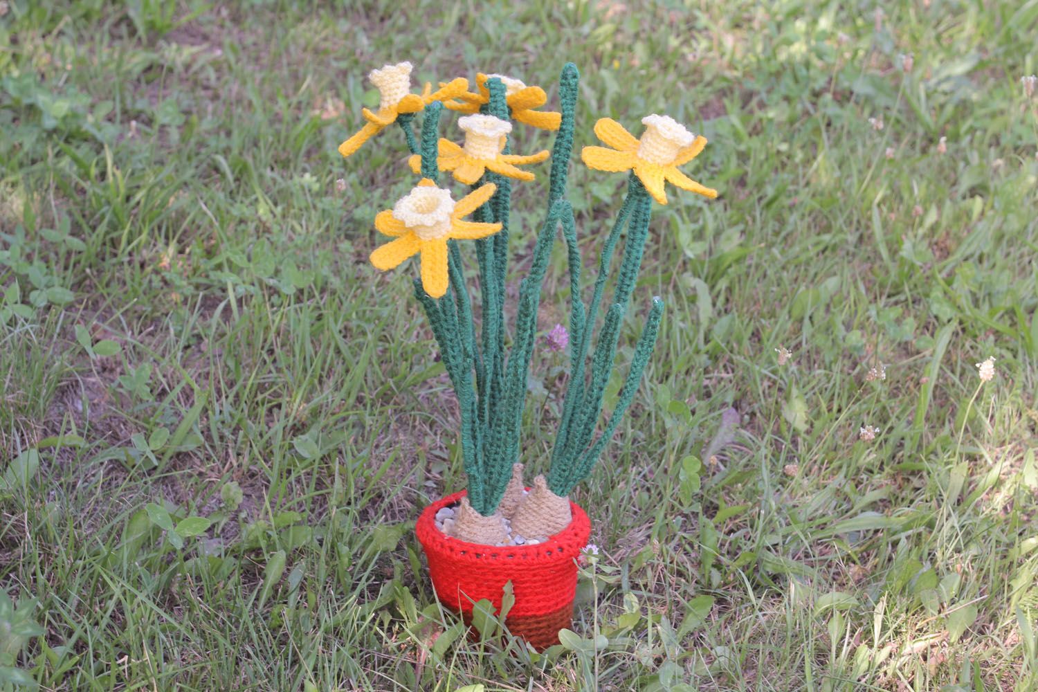 Flores decorativas Narcisos foto 4