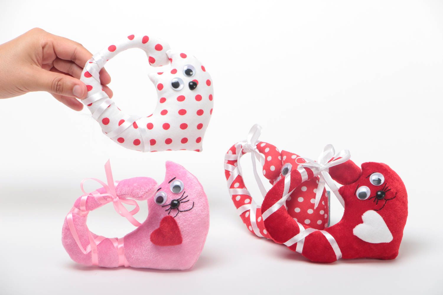 Juguetes artesanales en forma de gatitos regalo para niños decoración de casa  foto 5