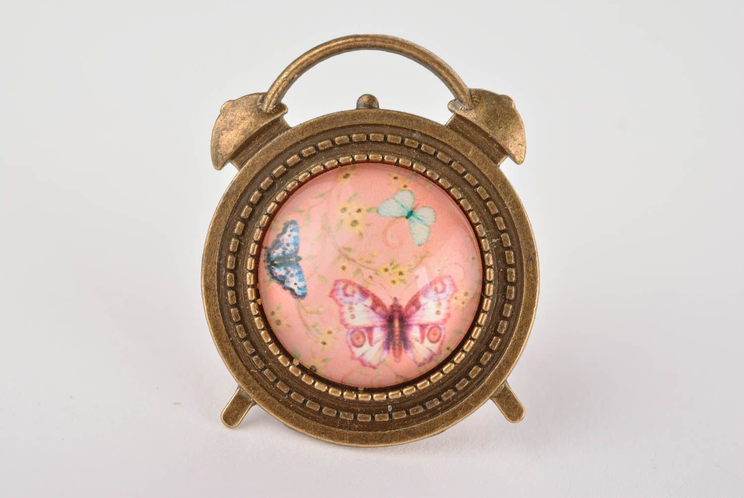 Schmuck Brosche Handmade Geschenk für Frauen Accessoires für Frauen Uhr exklusiv foto 5