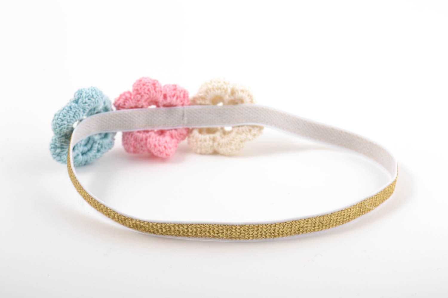 Beautiful handmade flower headband designer hair accessories small gifts photo 3