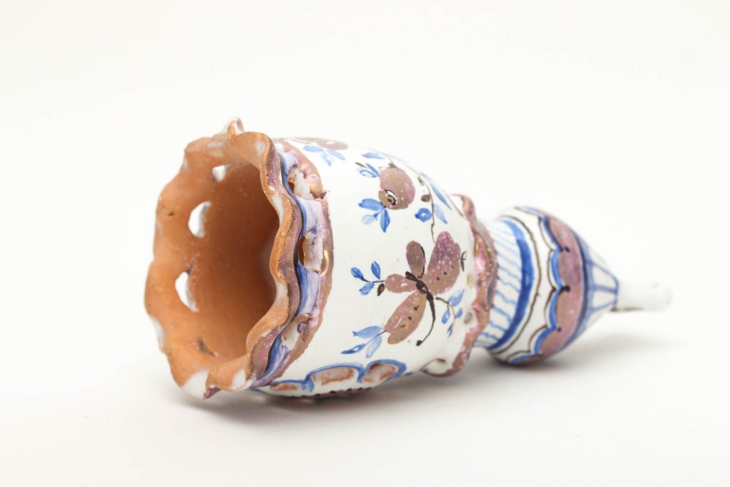 Handgemachte Keramik kleines Glöckchen Geschenk Idee Deko aus Naturmaterialien foto 4