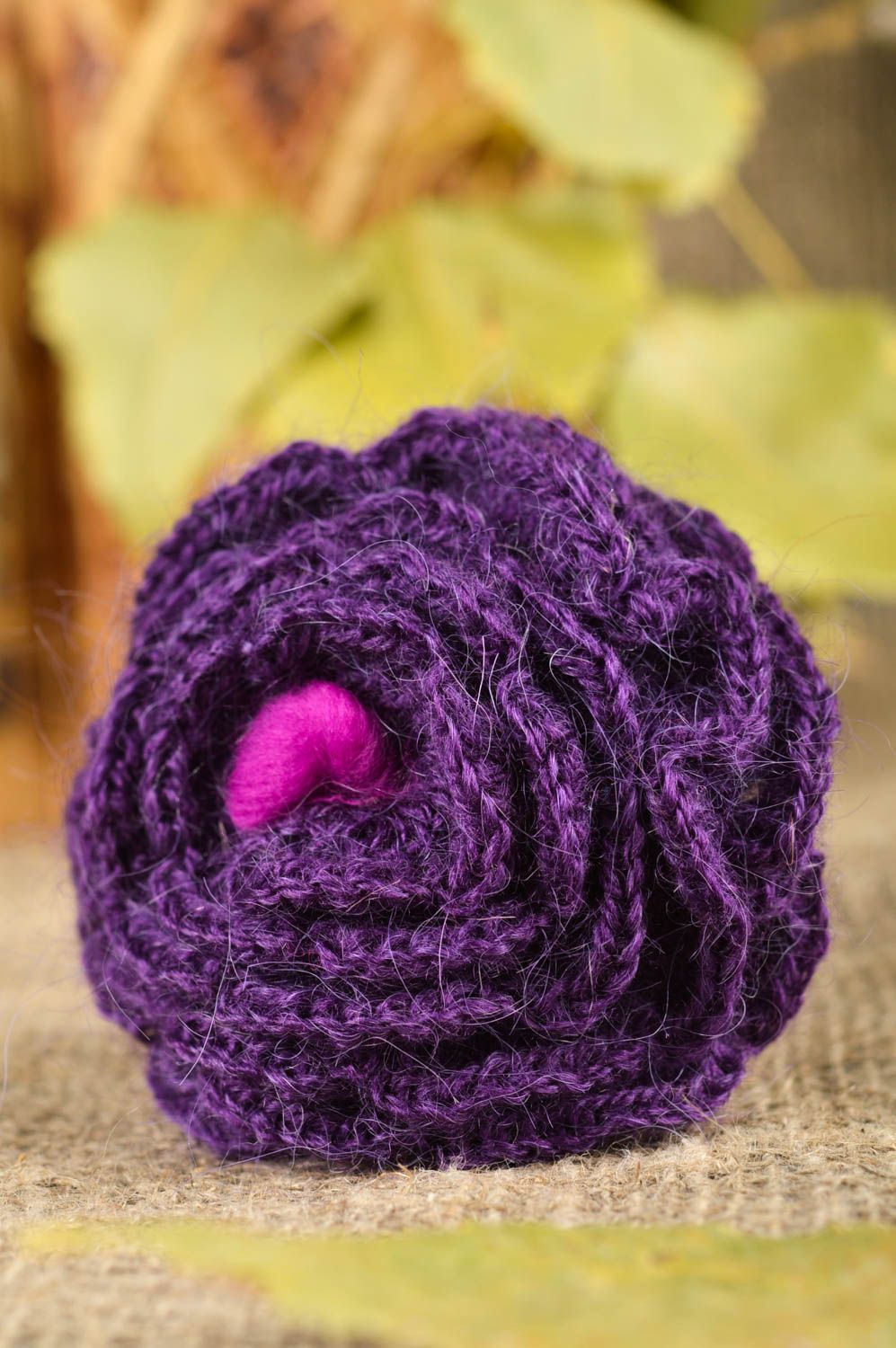 Beautiful handmade crochet scrunchie flowers in hair fashion kids trendy hair photo 1