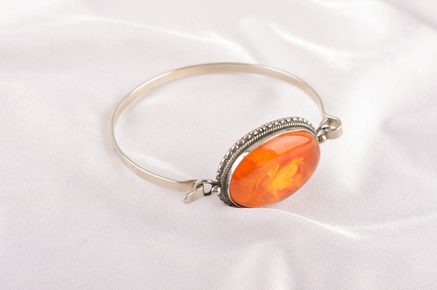 Handmade bracelet with stones melchior jewelry amber bracelet fashion bracelet photo 1