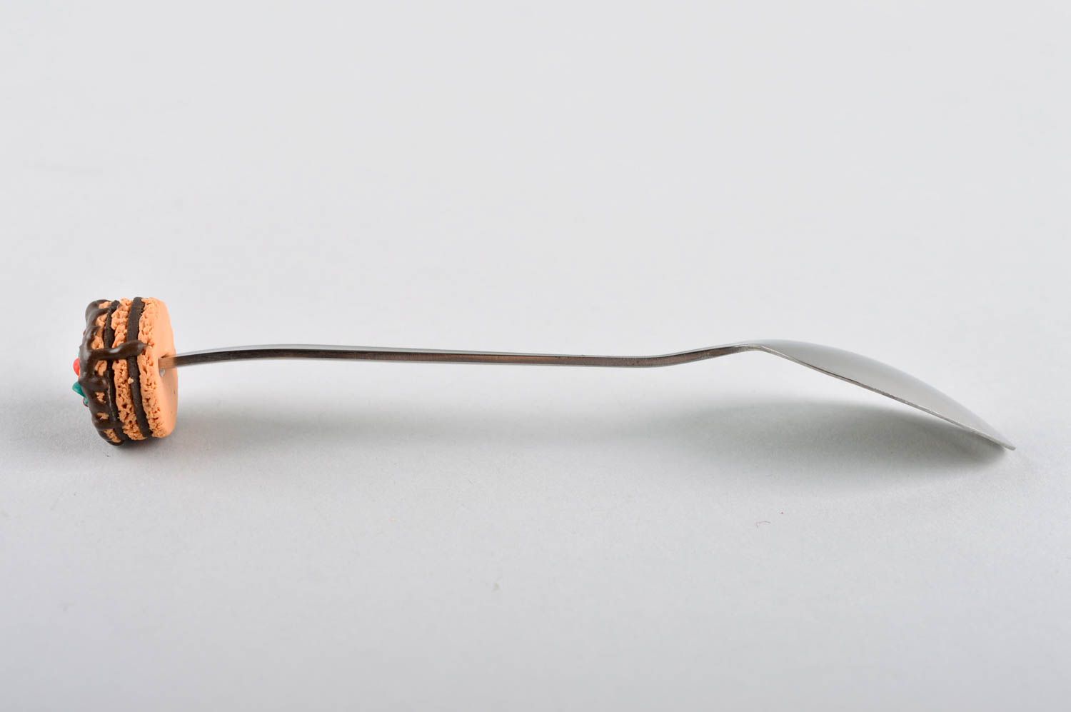 Handmade designer teaspoon unusual kitchen utensil metal stylish teaspoon photo 4