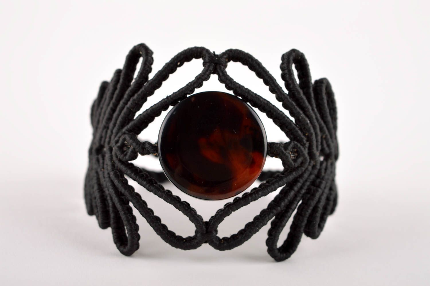 Unusual handmade woven bracelet macrame bracelet designs gifts for her photo 3