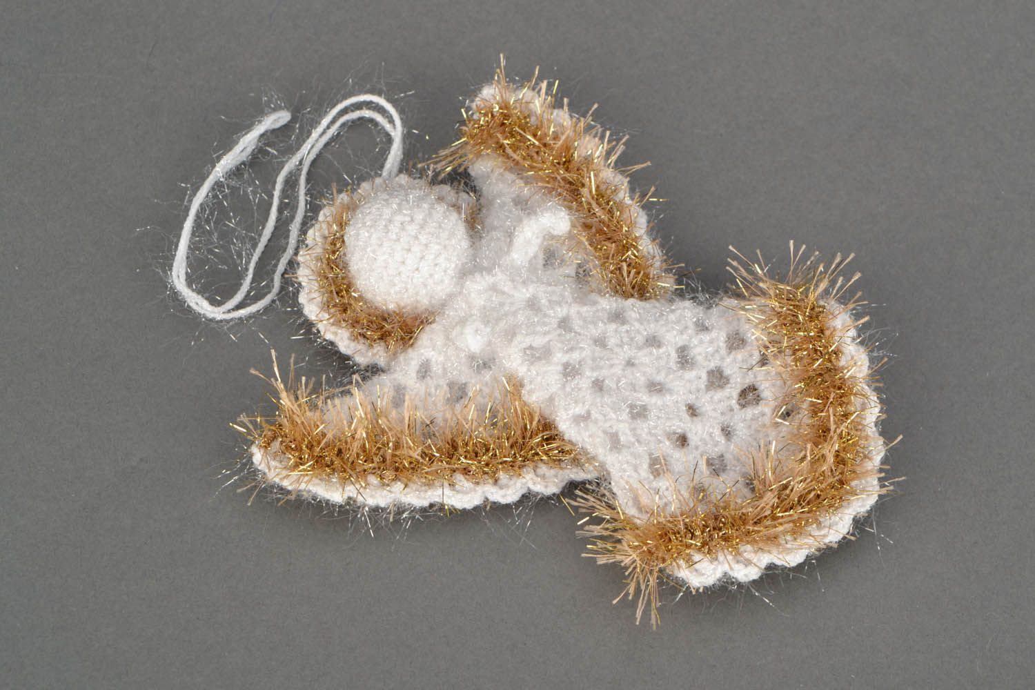 Knitted interior pendant Angel photo 3