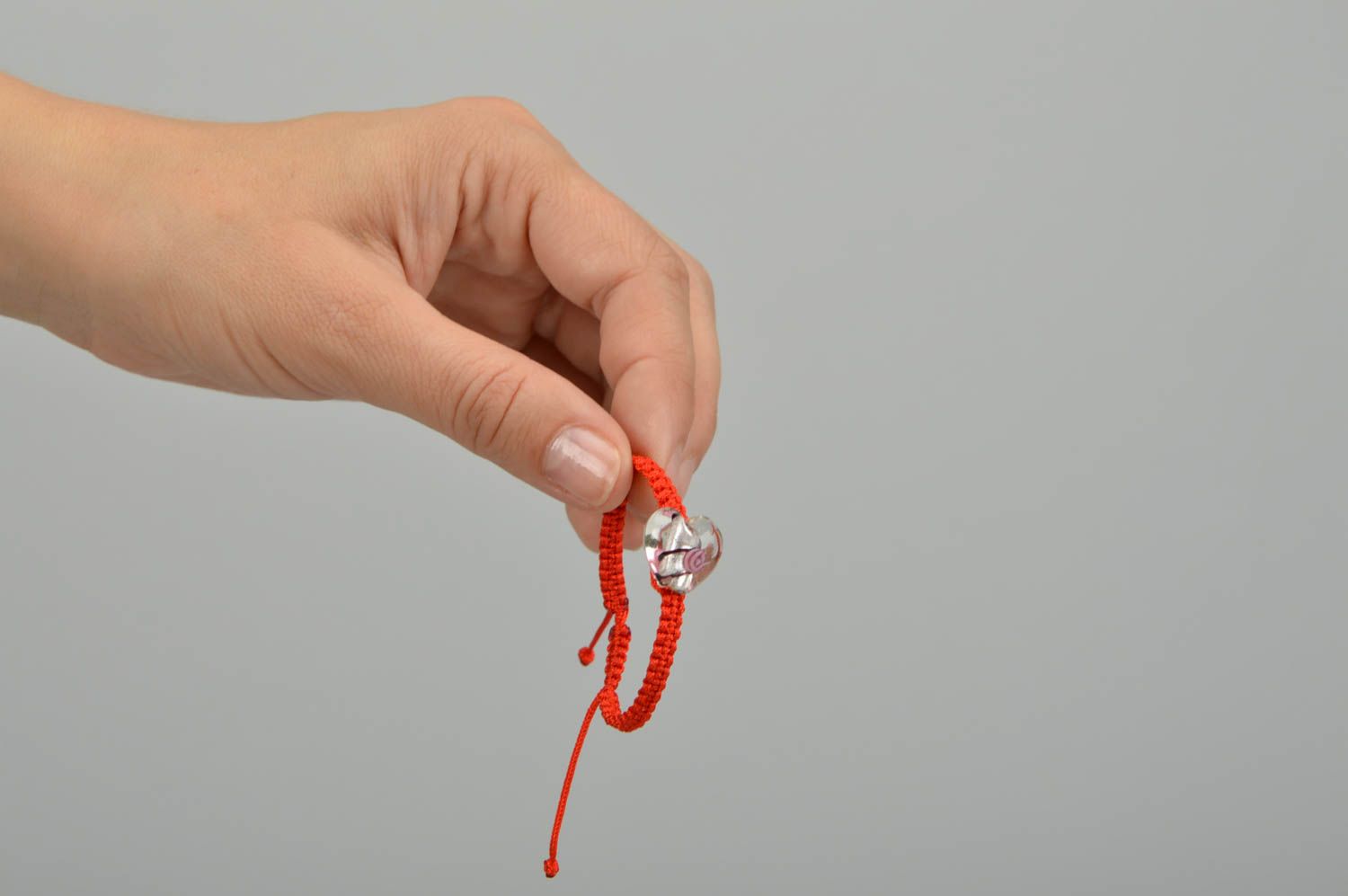 Pulsera de hilos encerados hecha a mano pulsera artesanal accesorio para mujer foto 2