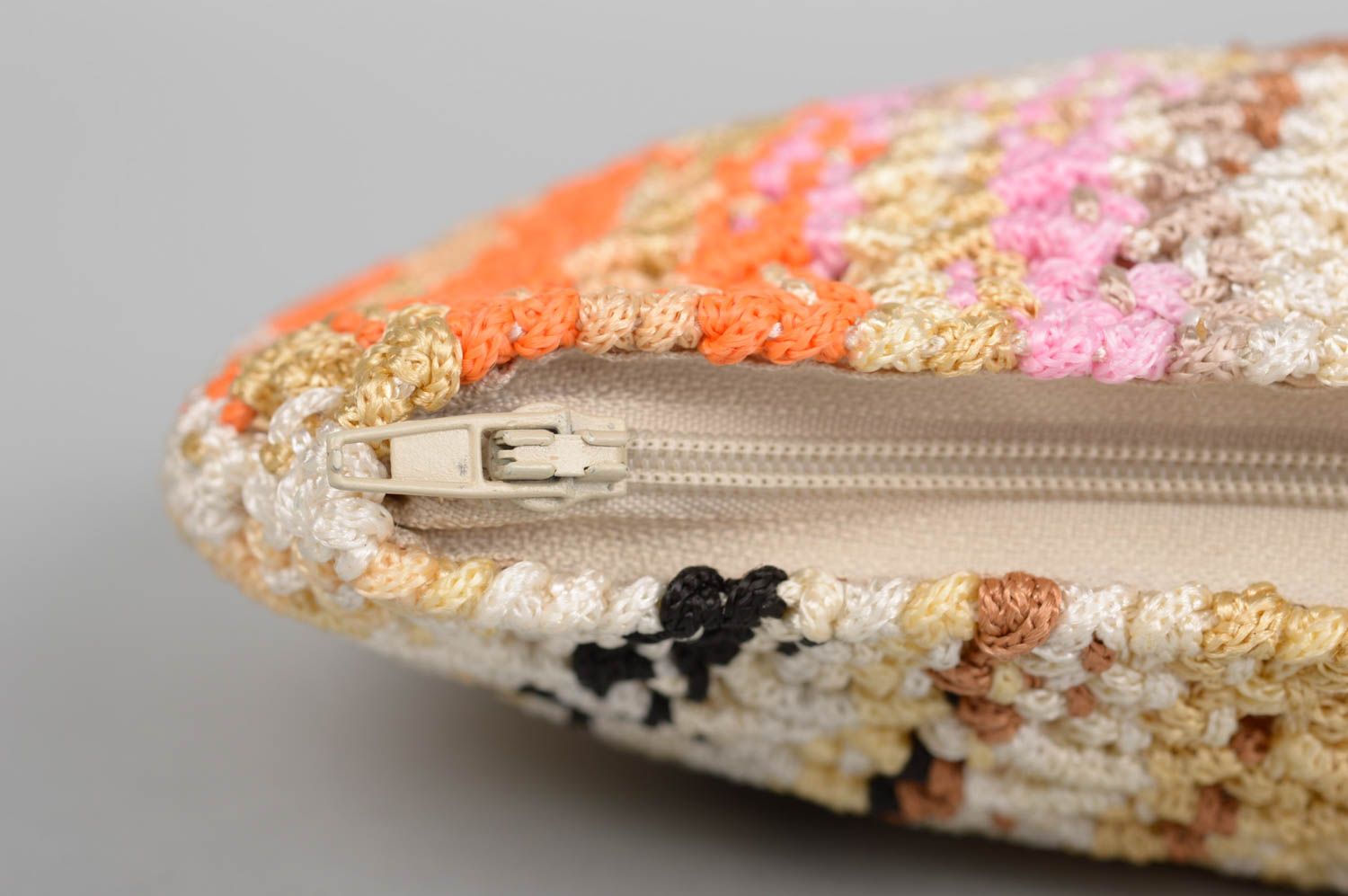 Handmade beauty case macrame bag designer accessories best gifts for girls photo 3
