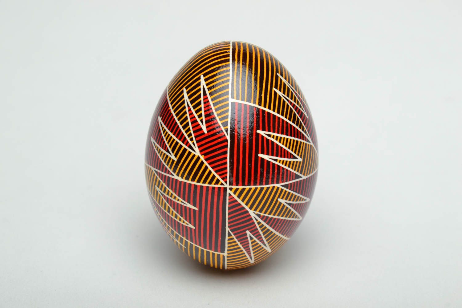 Traditional Easter egg painted with aniline dyes photo 2